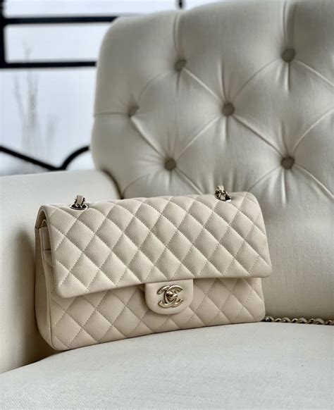 chanel ecru classic flap|chanel flap pattern.